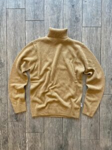 BERNA Dolcevita LAMBSWOOL logo ricamo 223003 Cammello
