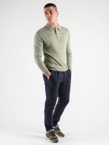 IMPERIAL Pantalone elegante con pinces P6405I320 Blu (3)