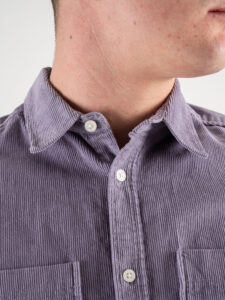 ONLY&SONS Camicia in velluto stondata con tasche frontali SALP 22024716 Purple Ash5