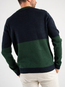 ONLY&SONS Maglione girocollo Babbo Natale XMAS REG 22023346 Dark Navy (5)