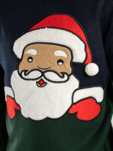 ONLY&SONS Maglione girocollo Babbo Natale XMAS REG 22023346 Dark Navy (6)