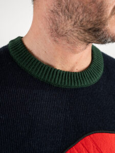 ONLY&SONS Maglione girocollo Babbo Natale XMAS REG 22023346 Dark Navy (7)
