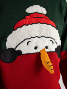 ONLY&SONS Maglione girocollo Pupazzo di Neve XMAS REG 22023346 Eden (4)