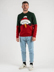 ONLY&SONS Maglione girocollo Pupazzo di Neve XMAS REG 22023346 Eden (6)