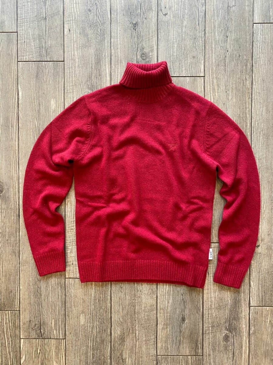 BERNA Dolcevita LAMBSWOOL logo ricamo 223003 Ciliegia