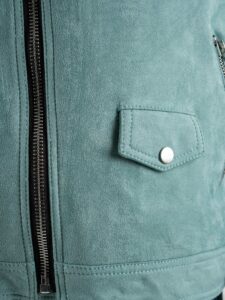 BL11 Chiodo leggero in ecocamoscio AMORGOS Azzurro (4)