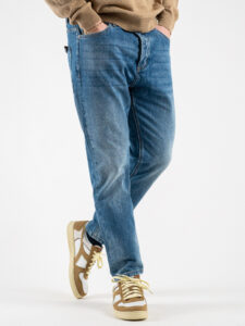 GIANNI LUPO Jeans skinny elasticizzato GL6096Q blu denim (2)