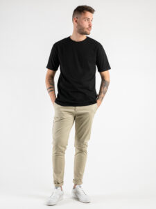 GIANNI LUPO T-shirt in cotone basica GL963F Black1