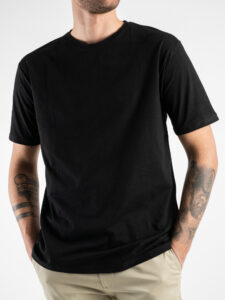 GIANNI LUPO T-shirt in cotone basica GL963F Black2
