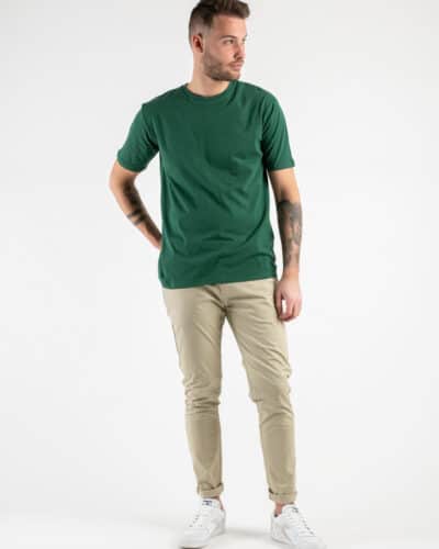 GIANNI LUPO T shirt in cotone basica GL963F Dark Green1 GIANNI LUPO GIANNI LUPO T-shirt in cotone basica GL963F Dark Green