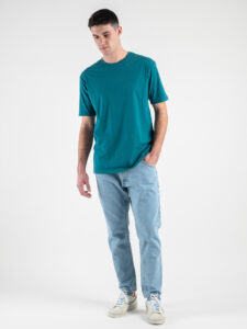GIANNI LUPO T-shirt in cotone basica GL963F Pavone1
