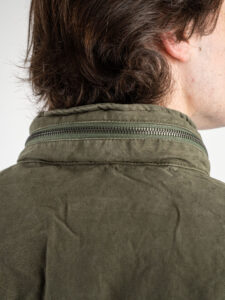 Giacchetta leggera stile militare con tasconi frontali BG0115 VERDE7