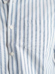 ONLY&SONS Camicia in cotone rigata con taschino frontale ALVARO 22023977 Dress BluesWhite (8)