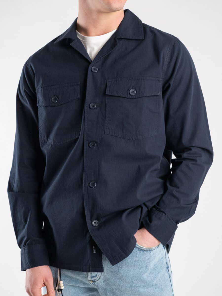 ONLY&SONS Camicia/Giacchetta leggera con tasche AJAY 22024709 Dark Navy
