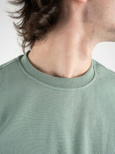 ONLY&SONS Felpa girocollo garzata SOUTH 22025965 Chinois green1