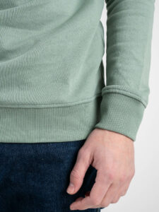ONLY&SONS Felpa girocollo garzata SOUTH 22025965 Chinois green3