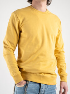 ONLY&SONS Felpa girocollo garzata SOUTH 22025965 Ochre2