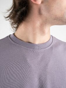 ONLY&SONS Felpa girocollo garzata SOUTH 22025965 Purple Ash2
