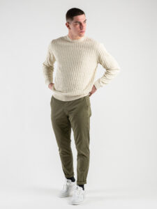 ONLY&SONS Maglione girocollo leggero intrecciato ROBERT 22024362 Silver Lining