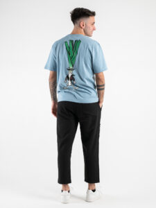 ONLY&SONS T-shirt in cotone con stampa sedano fronte:retro LOGAN 22025264 Mountain Spring6