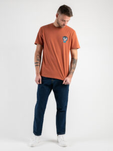 ONLY&SONS T-shirt in cotone con stampa tigre HARDY 22024834 Baked Clay1