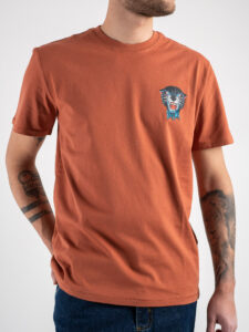 ONLY&SONS T-shirt in cotone con stampa tigre HARDY 22024834 Baked Clay4