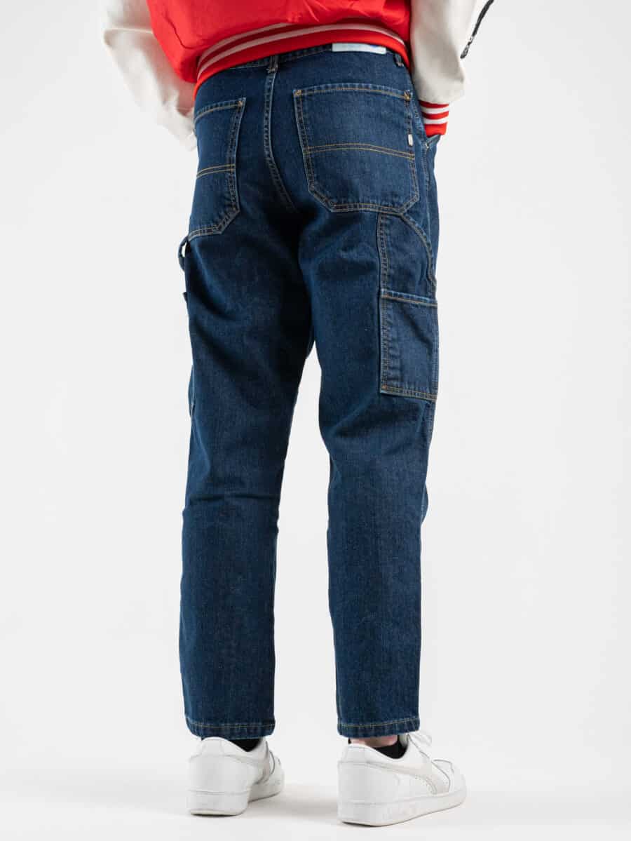 727 Jeans work con tasconi laterali GREG S2S0140/A Blu Denim