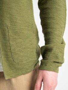 BERNA Giacca in maglia leggera 200003 Kiwi4