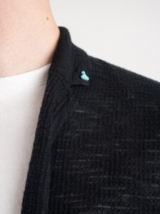 BERNA Giacca in maglia leggera 200003 Nera2