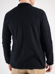 BERNA Giacca in maglia leggera 200003 Nera4