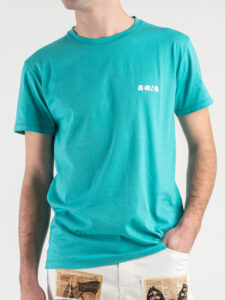 BERNA T-shirt basica con stampa logo sul cuore 230117 Tiffany1