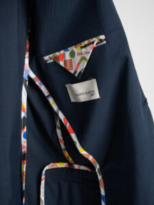 BL11 Giacca da abito stretch 2301 Blu Navy222