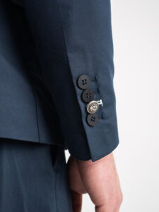 BL11 Giacca da abito stretch 2301 Blu Navy4