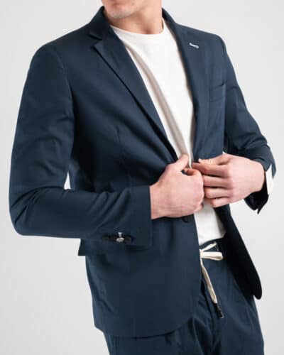 BL11 Giacca da abito stretch 2301 Blu Navy5 BL.11 BL11 Giacca da abito stretch 2301 Blu Navy