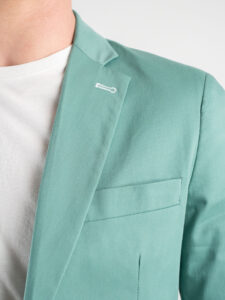 BL11 Giacca da abito stretch 2301 Verde Acqua3