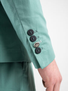 BL11 Giacca da abito stretch 2301 Verde Acqua4