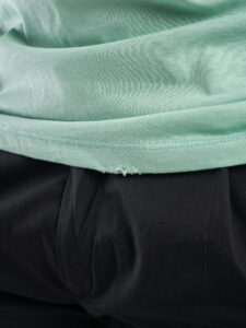 BL11 T-shirt in cotone con stampa sushi MARINI Menta4