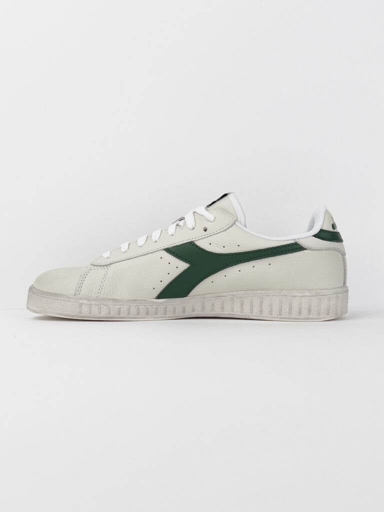 DIADORA Game L Low Waxed WhiteFogliame3 DIADORA DIADORA Game L Low Waxed White/Fogliame