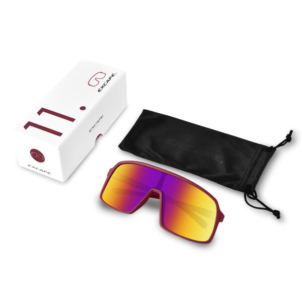 EXCAPE 11.2 Occhiali da sole GLAM BORDEAUX Prezzo 18 75 Estasi Fashion