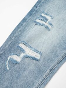 GIANNI LUPO Jeans slavato con rotture GL6078Q Azzurro4