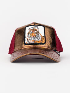 GOORIN BROS Cappellino Limited Edition RED METALLIC TIGER2