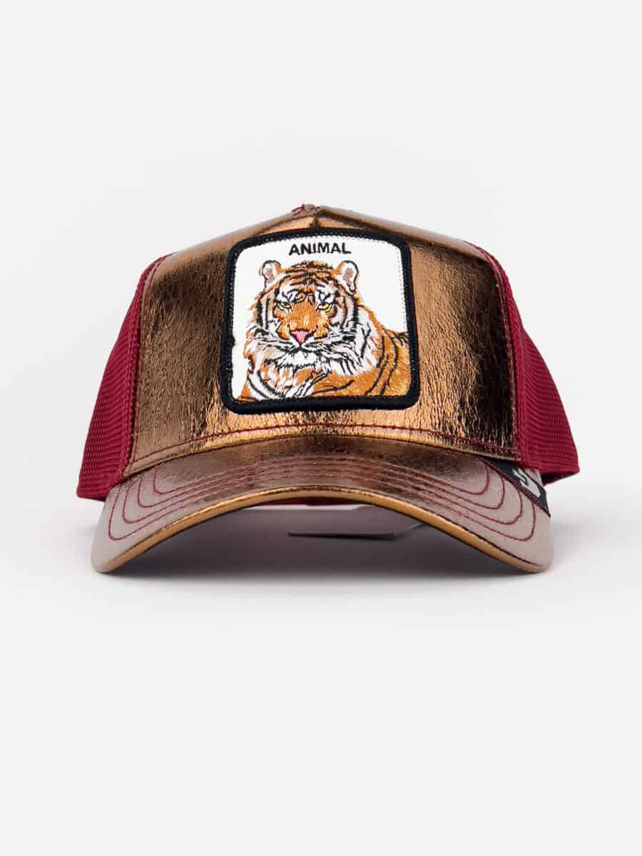GOORIN BROS Cappellino Limited Edition RED METALLIC TIGER