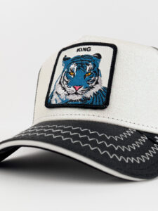 GOORIN BROS Cappellino Limited Edition bianco azzurro SPARKLE KING4
