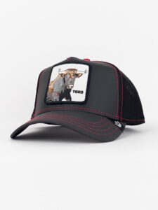 GOORIN BROS Cappellino Limited Edition nero con dettagli rossi BLACK TORO1