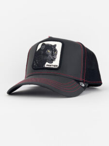 GOORIN BROS Cappellino Limited Edition nero con profili rossi BLACK PHANTER1