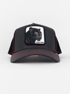 GOORIN BROS Cappellino Limited Edition nero con profili rossi BLACK PHANTER3