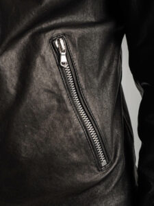 IMPERIAL Biker in vera pelle con tasche frontali V6839BIKVE Nero7