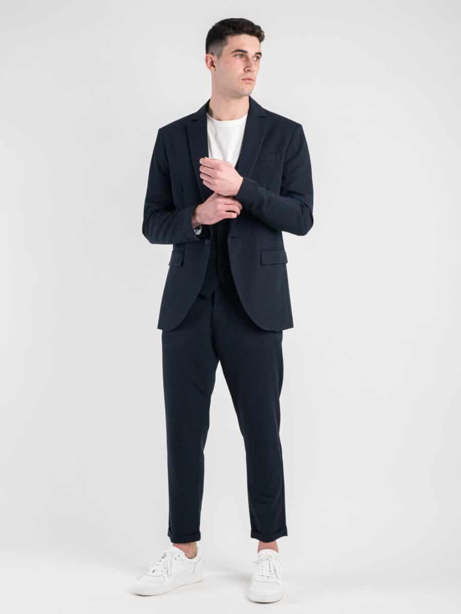 IMPERIAL Giacca da abito leggera un bottone JZ0KFDR Blu Navy