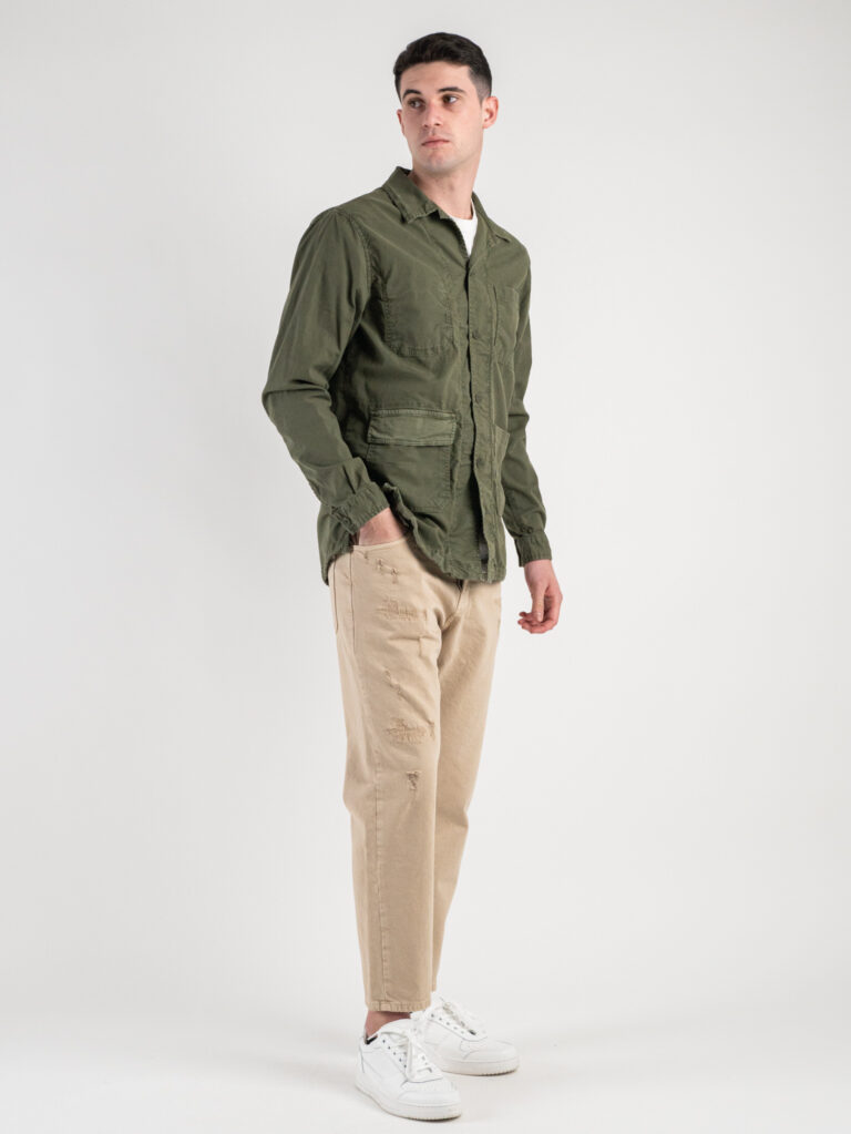 IMPERIAL Jeans con rotture chiuse P640315107 Sabbia - immagine 2