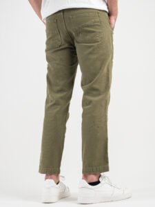 IMPERIAL Jeans con schizzi di vernice e rotture P54073B10B Army3